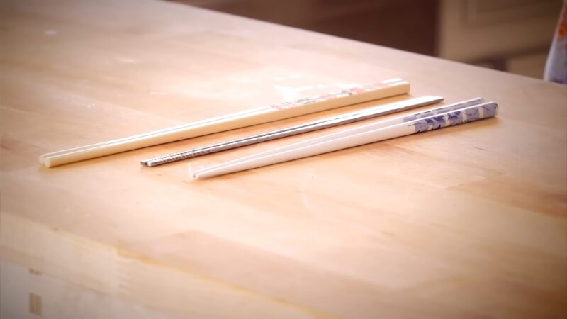 3 Different types of chopsticks