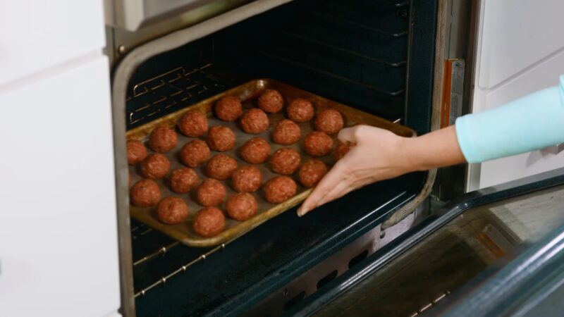 Baked Meatballs in the oven